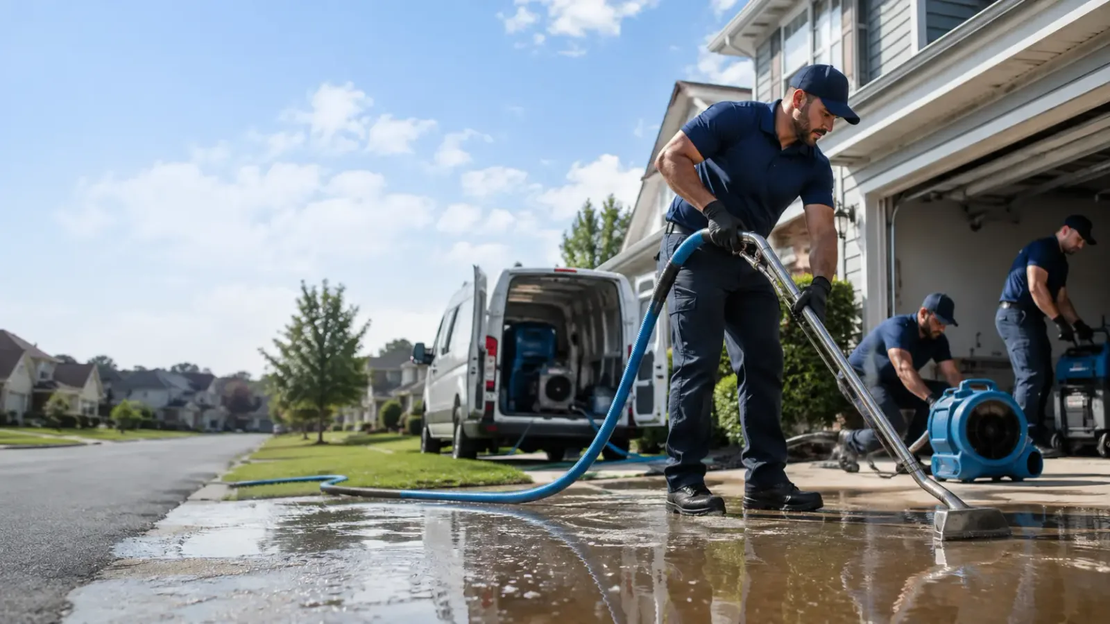 Flood Damage Restoration in Leesburg, IN